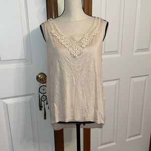 Olivia Moon Cream Tank Top